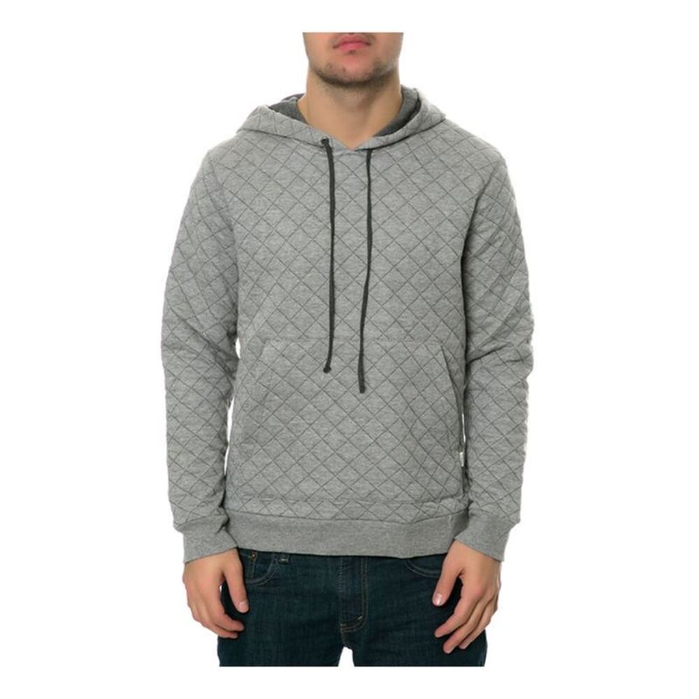 AMBIG Mens The Dwight Quilted Hoodie Sweatshirt, NWT